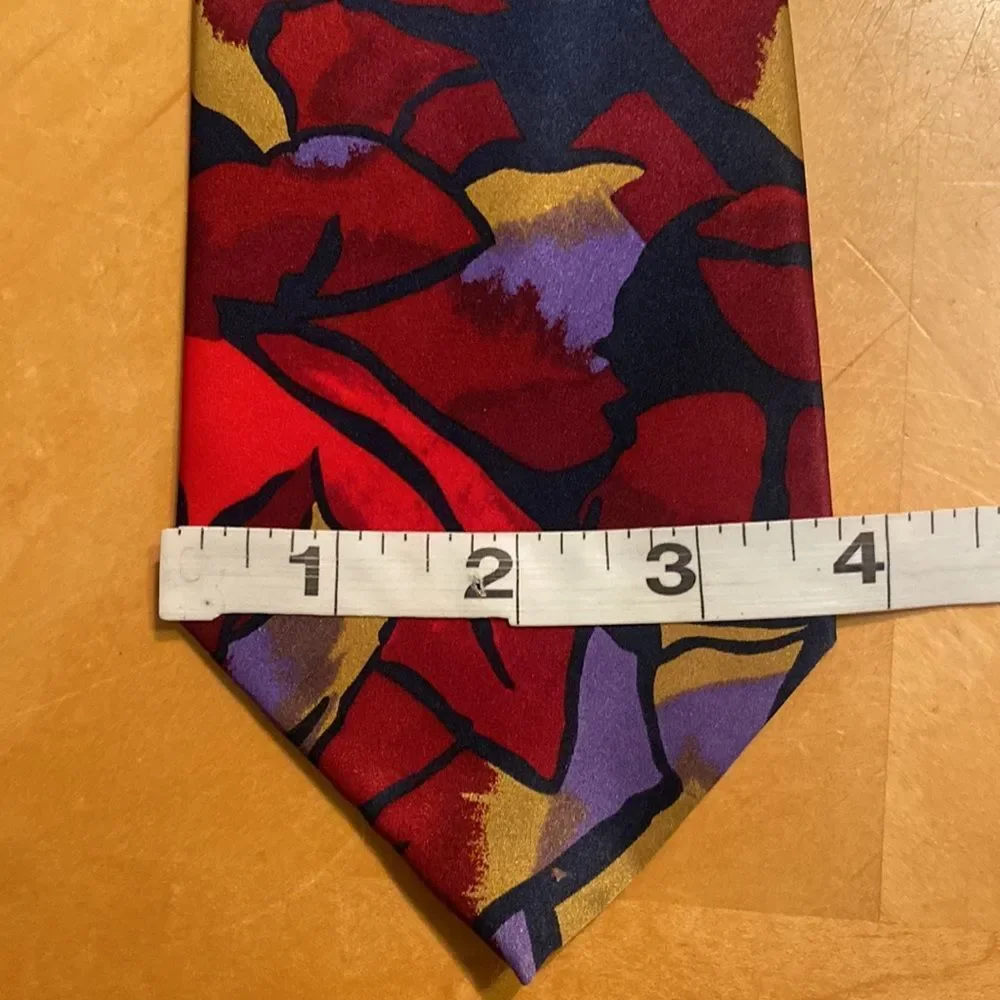 SINSABANG Mens Floral Silk Tie